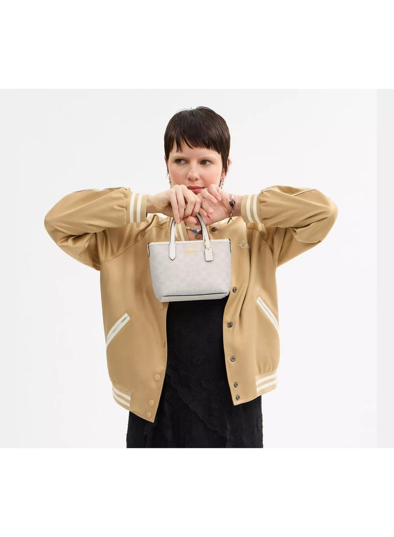 coachoutlet Coach Off - white Leather Tote Handbag for Women – Elegant Everyday Shoulder Bag - Image 5